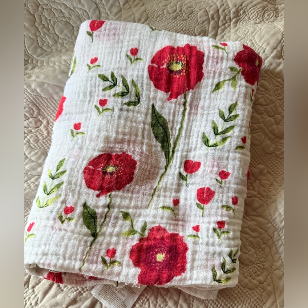 EUC Little Unicorn Organic Muslin Swaddle Blankets MSRP $24 - Picture 4 of 4